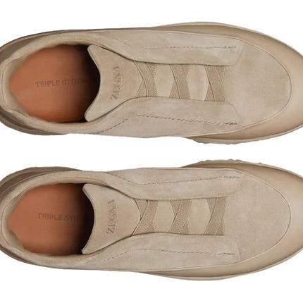 Zegna Monte Sneakers "Taupe Grey"