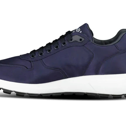 Prada Prax 01 Re-Nylon Leather Sneakers "Navy"