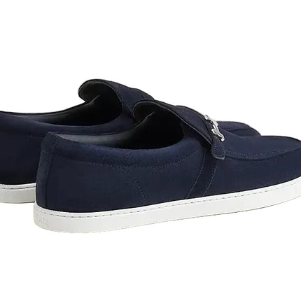 Hermes Like Loafer "Navy Blue"