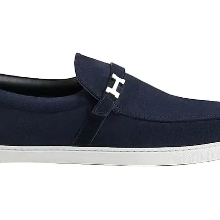 Hermes Like Loafer "Navy Blue"