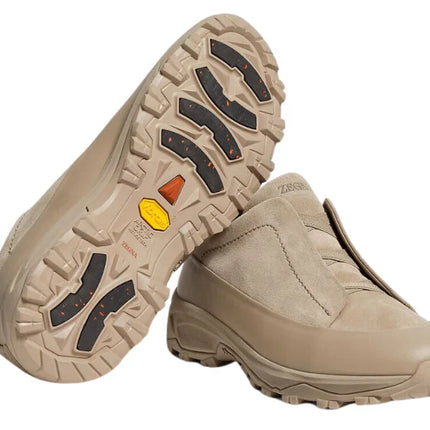 Zegna Monte Sneakers "Taupe Grey"