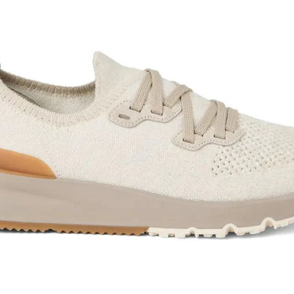 Brunello Cucinelli knitted sneakers "Beige"