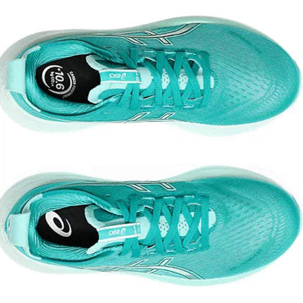 Asics Gel Nimbus 27 " Wave Teal/Illuminate Mint"