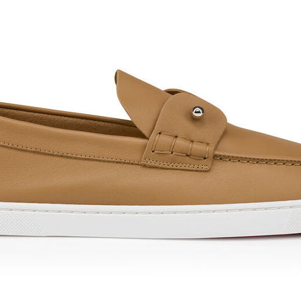 Christian Louboutin Chambeliboat Leather Loafers "Lionne"