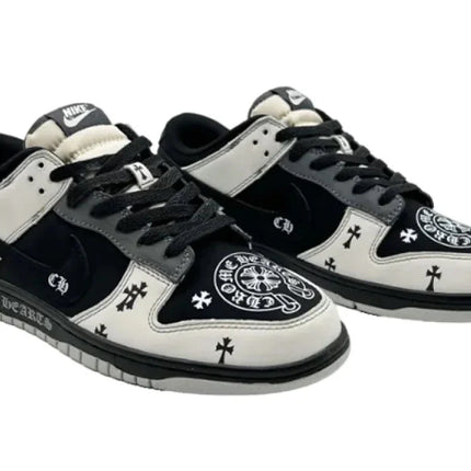 Nike Dunk Low x Record Heart "Black / White"