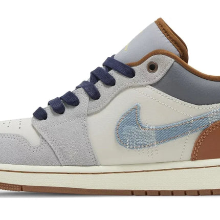 Air Jordan 1 Low SE 'Repaired Denim Swoosh'