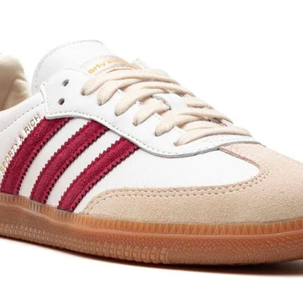 Sporty & Rich x Adidas Samba OG 'White Core Burgundy'