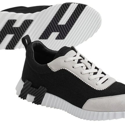 Hermes Bouncing sneaker "Black White"