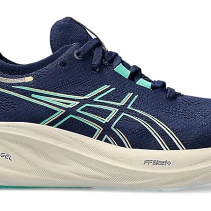 Asics Gel Nimbus 26 Wide 'French Blue Electric Lime'