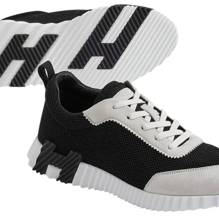 Hermes Bouncing sneaker "Black White"