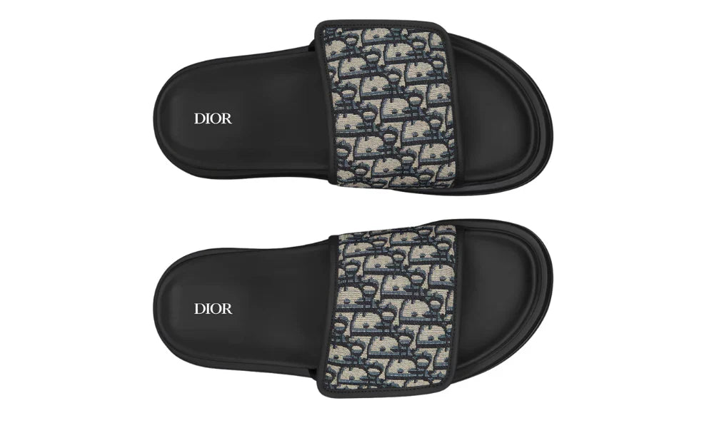 Dior Aqua Sandal "Beige / Black"