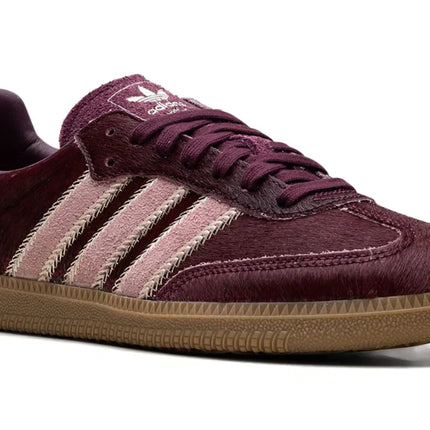 Adidas Samba OG "Maroon/Sand Strata/Pony"