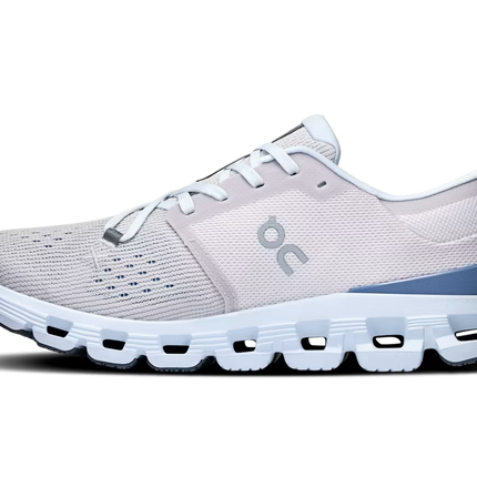 On Cloud X 4 "Silver / Chambray"