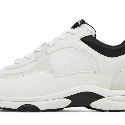 Chanel Mesh, suede & grained calfskin "White/Black"