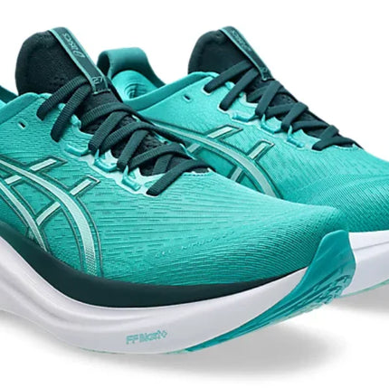 Asics Gel Nimbus 27 "Wave Teal/Saxon Green"