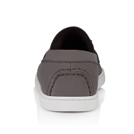 Christian Louboutin Chambeliboat Leather Loafers "Grey"