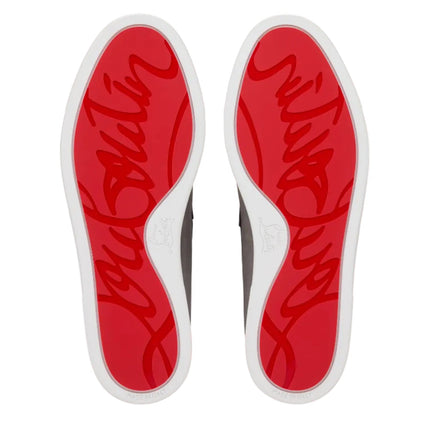 Christian Louboutin Chambeliboat Leather Loafers "Grey"