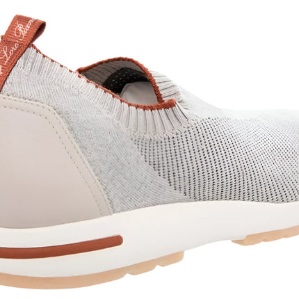 Loro Piana Gray wool sneakers for men