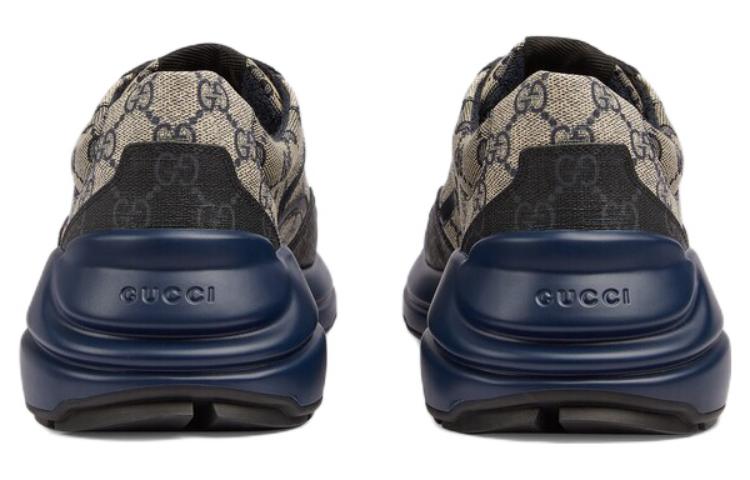Gucci GG Rhyton 'Beige Blue Monogram'