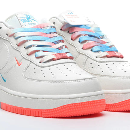 Nike Air Force 1 "07 Low White Blue Orange"