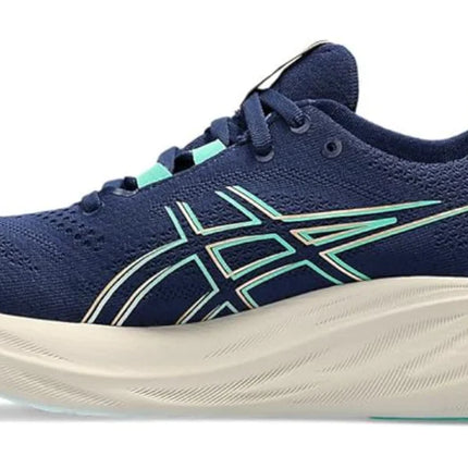 Asics Gel Nimbus 26 Wide 'French Blue Electric Lime'