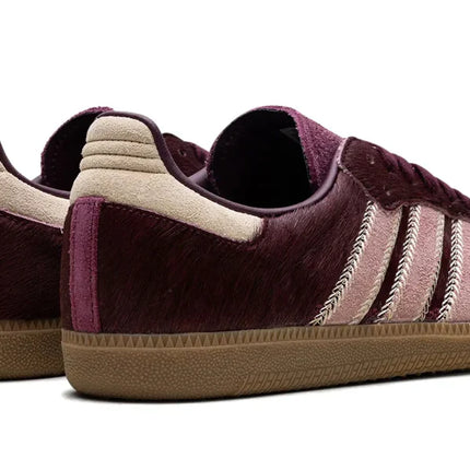Adidas Samba OG "Maroon/Sand Strata/Pony"