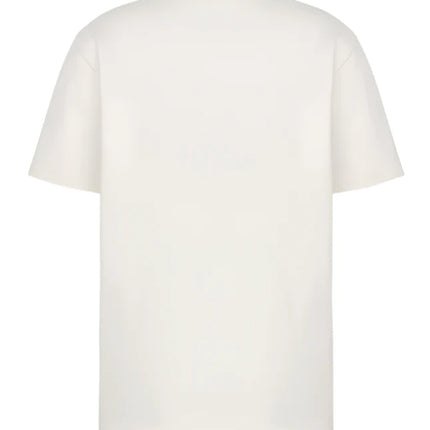 Handwritten Christian Dior Relaxed-Fit T-Shirt White Cotton Jersey