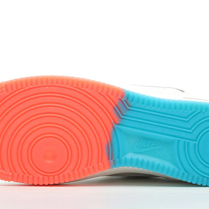 Nike Air Force 1 "07 Low White Blue Orange"