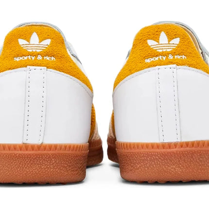 Sporty & Rich x Adidas Samba OG 'White Bold Gold'
