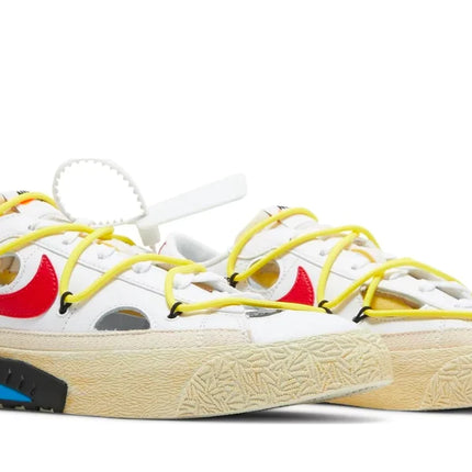 Off-White x Nike Blazer Low 'White University Red'