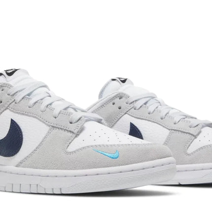 Nike Dunk Low 'Mini Swoosh - Football Grey Midnight Navy'