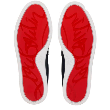 Christian Louboutin Chambeliboat Leather Loafers "Marine"