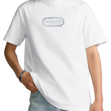 Dior Couture Cotton T-shirt "White"