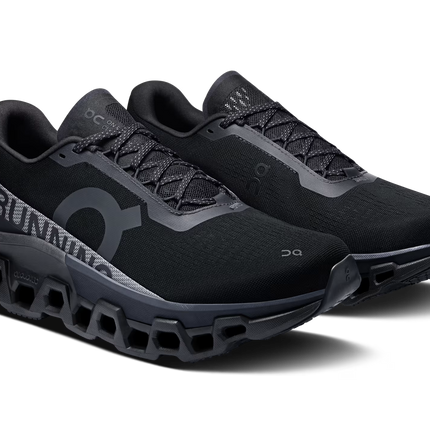 On Cloudmonster 2 "Black