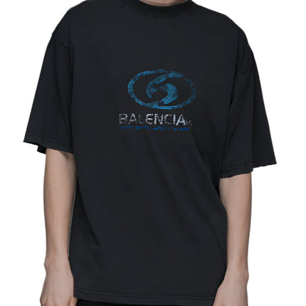 Balenciaga Surfer logo-print cotton T-shirt