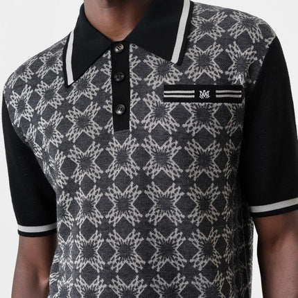 Amiri Ma Quad Polo Dark Grey