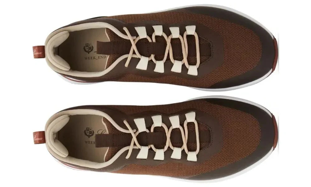 LORO PIANA Week-End Walk Sneakers "Mongolian Desert"