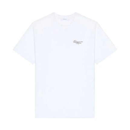 Givenchy Logo-Print Cotton T-shirt "White"