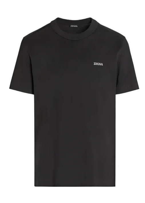 Zegna Black cotton T-shirt