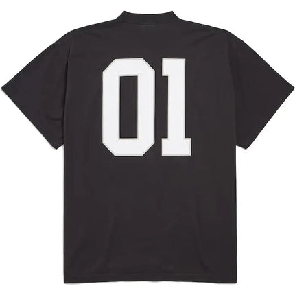 Balenciaga Men's Basketball Series - Oversized T-shirt in Black