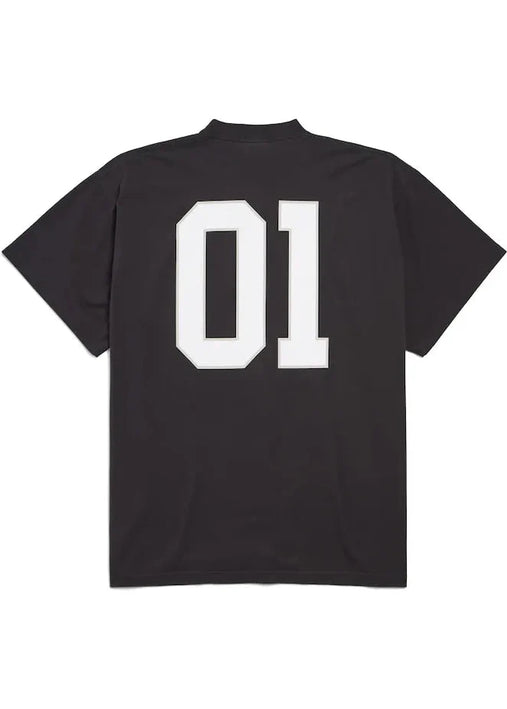 Balenciaga Men's Basketball Series - Oversized T-shirt in Black