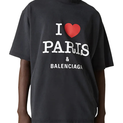 Balenciaga I Love Paris cotton T-shirt