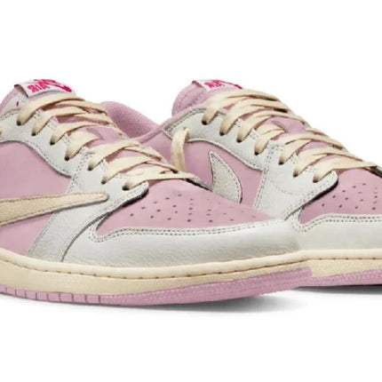 Travis Scott x Air Jordan 1 Low "Shy Pink Rose"