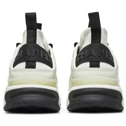 Chanel Velvet Calfskin & Mixed Fibers Sneaker 'Ivory'