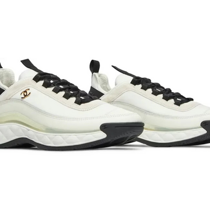 Chanel Velvet Calfskin & Mixed Fibers Sneaker 'Ivory'