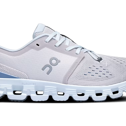 On Cloud X 4 "Silver / Chambray"