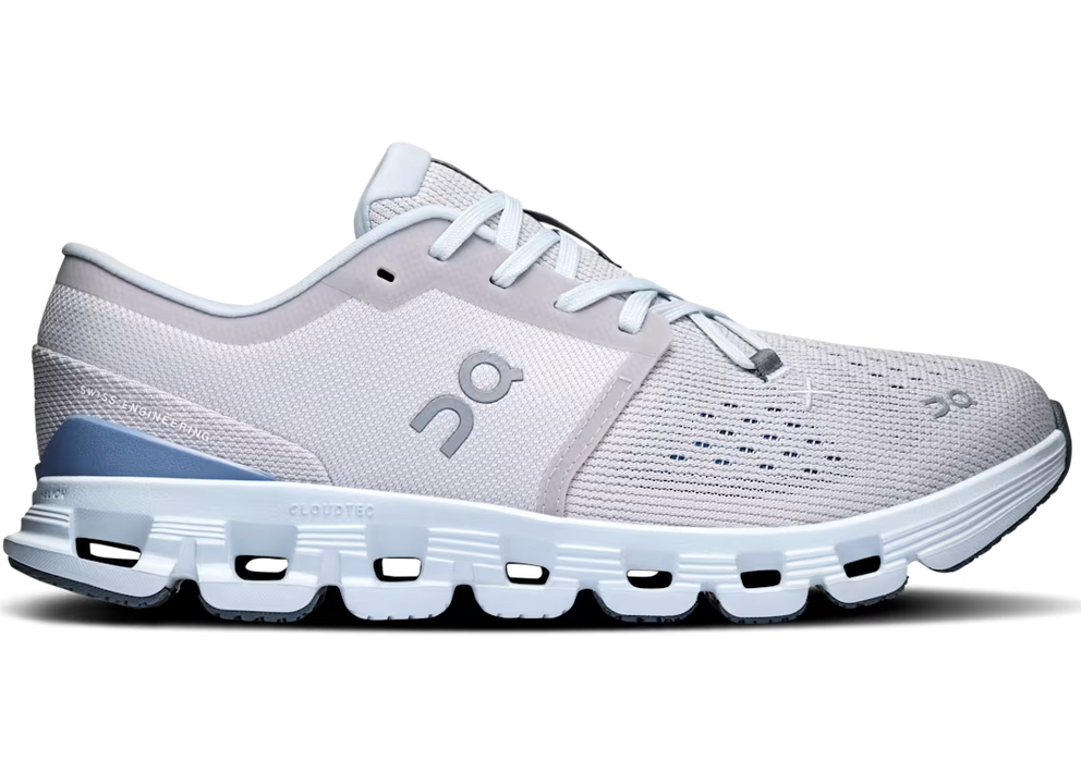 On Cloud X 4 "Silver / Chambray"