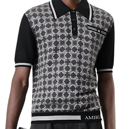 Amiri Ma Quad Polo Dark Grey