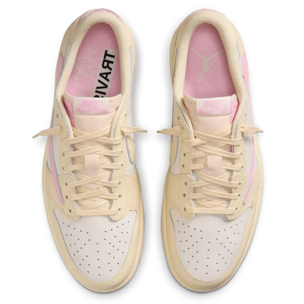 Air Jordan 1 Low x Travis Scott "Muslin and Shy Pink"