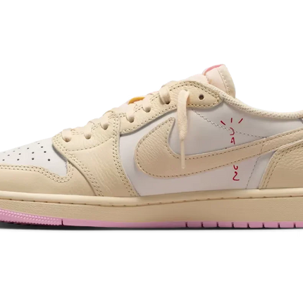 Air Jordan 1 Low x Travis Scott "Muslin and Shy Pink"